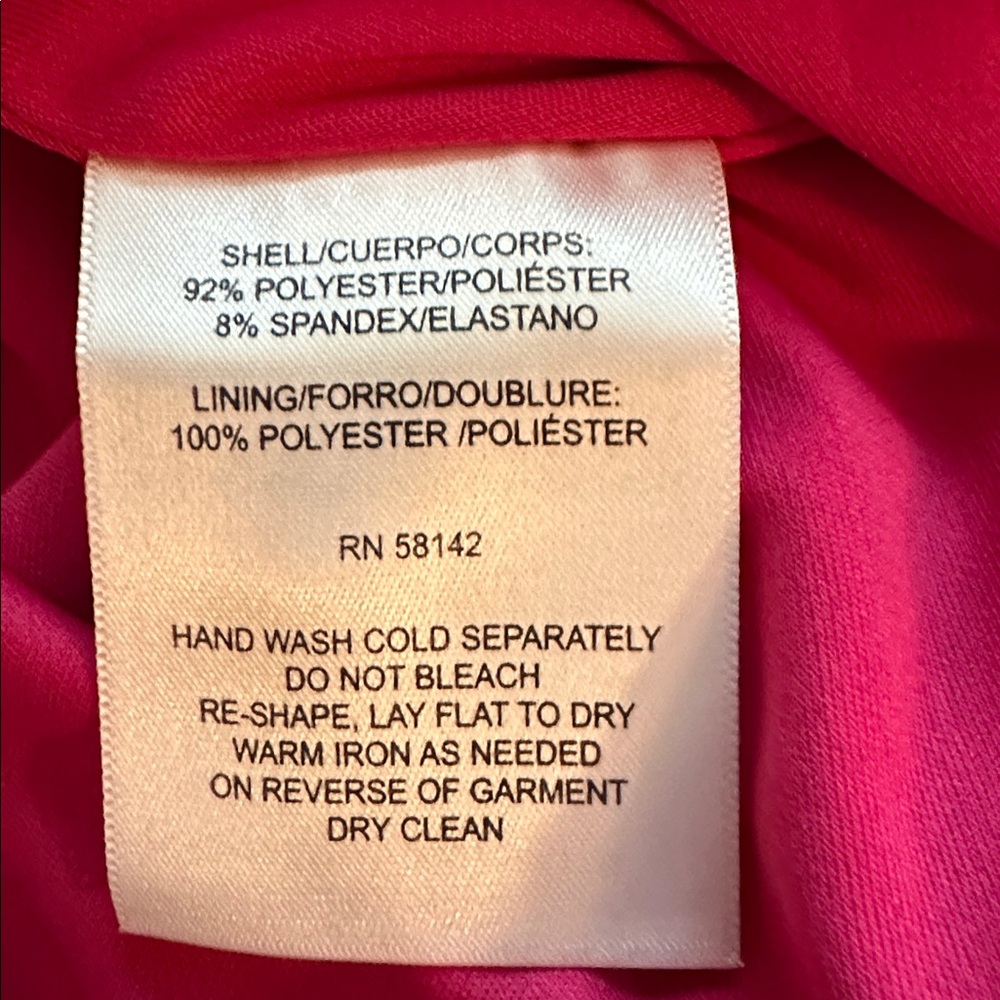 NWT London Times Floral Halter Maxi Dress in Magenta and Blue Size 6 - Picture 14 of 15